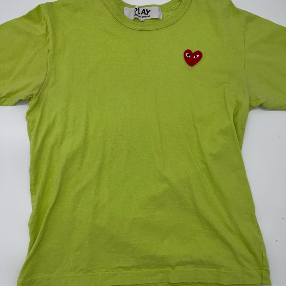 CDG Lime Green T-Shirt